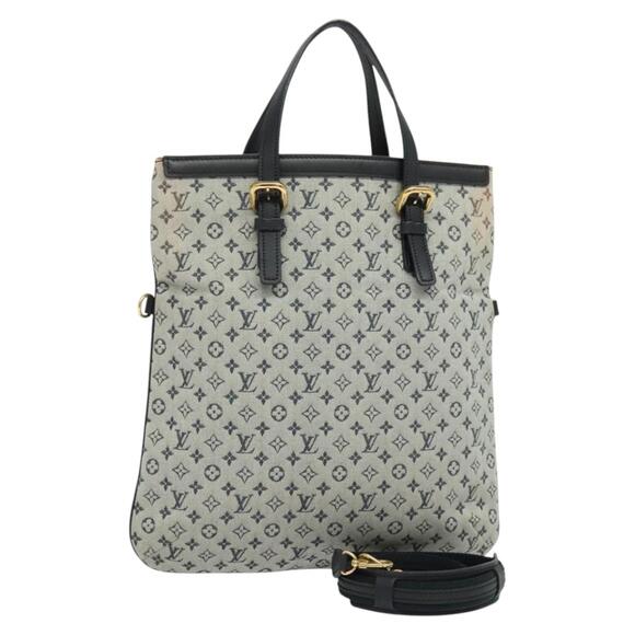 LOUIS VUITTON Monogram Mini Françoise Tote Bag Blue M92208 - Picture 1 of 16